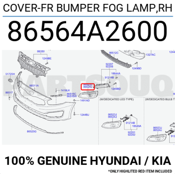 Kia Ceed Sis Bakaliti Sağ Orjinal | 86564A2600