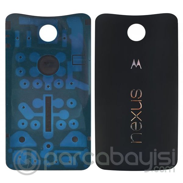 Motorola Google Nexus 6 Arka Pil Batarya Kapağı