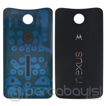 Motorola Google Nexus 6 Arka Pil Batarya Kapağı