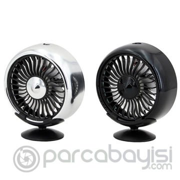 ALLY F102 Araç Torpido Üstü+Air went Tutucu Mini Fan Vantilatör