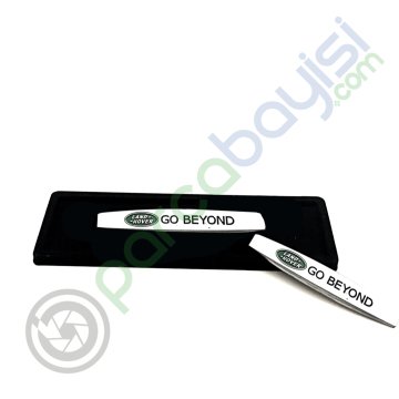 Land Rover Metal Paslanmaz Dekoratif Amblem Logo 2 Adet
