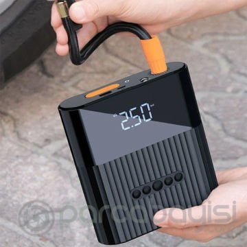 ALLY 3in1 12V Taşınabilir Lastik Hava Pompası Ve Akü Takviyesi Powerbank 8800mAh