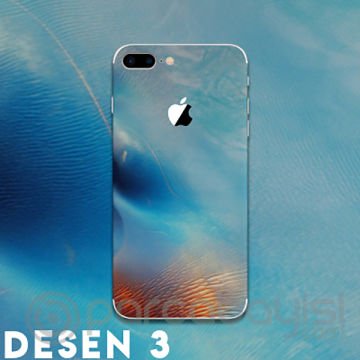 İPhone 8 Plus Tayvan Kalite Creativ Desenli Telefon Kaplaması Sticker