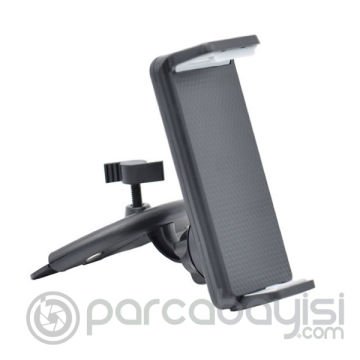 ALLY 360 Döner Araç CD Yuvası Tablet Tutucu Büyük Ekran Tutucu 11.50-19CM