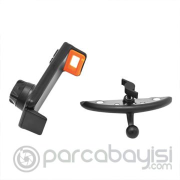 ALLY 360 Döner Araç CD Yuvası Tablet Tutucu Büyük Ekran Tutucu 11.50-19CM