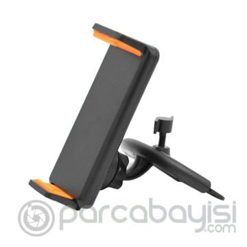 ALLY 360 Döner Araç CD Yuvası Tablet Tutucu Büyük Ekran Tutucu 11.50-19CM