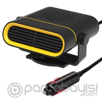ST-6607  12V Portatif Araç-Oto Isıtıcı Fan Cam Buğu Çözücü