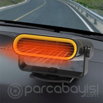 ST-6607  12V Portatif Araç-Oto Isıtıcı Fan Cam Buğu Çözücü