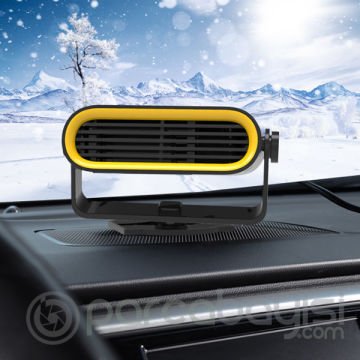 ST-6607  12V Portatif Araç-Oto Isıtıcı Fan Cam Buğu Çözücü
