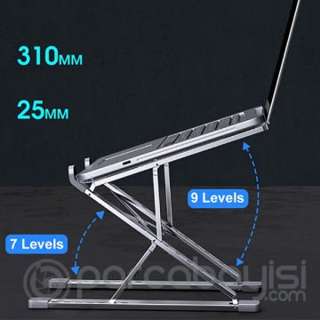 ALLY MC N8 Metal Yüksek Macbook Notebook Ayarlanabilir Katlanabilir Stand