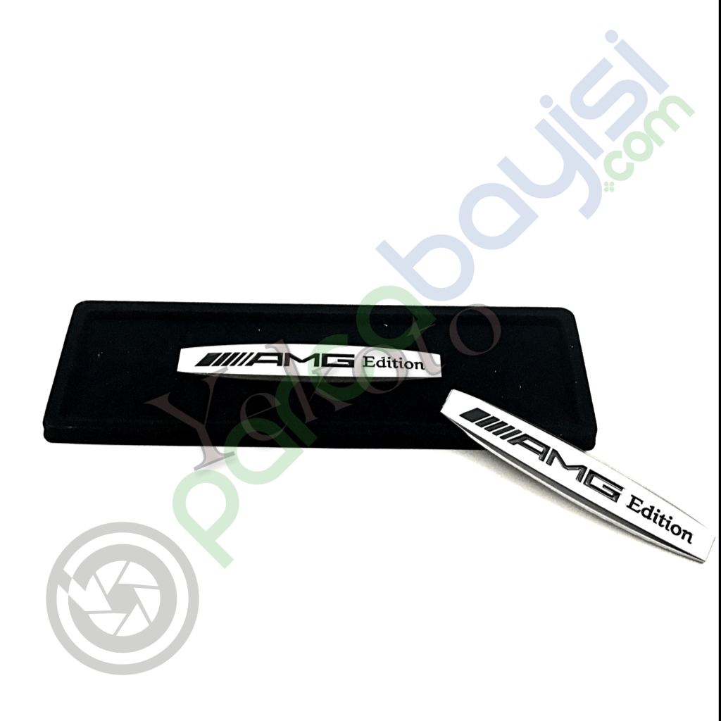 Amg Metal Paslanmaz Dekoratif Amblem 2 Adet