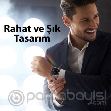Dux Ducis Hamo Series Apple Watch 45mm için Hard PC Full Koruma Sert Armor Zırh Kılıf