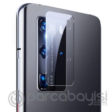 ALLY Huawei P40 Pro Tempered Cam Arka Kamera Koruyucu