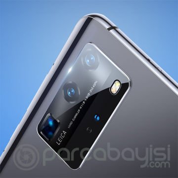 ALLY Huawei P40 Pro Tempered Cam Arka Kamera Koruyucu