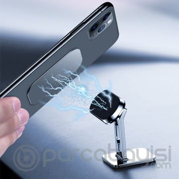 ALLY Manyetik Mıknatıslı Stand Tipi Telefon Araç Tutucu