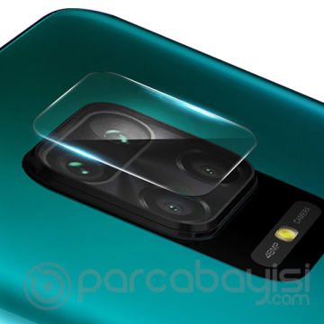 Xiaomi Redmi Note 9- 9S Tempered Cam Arka Kamera Koruyucu