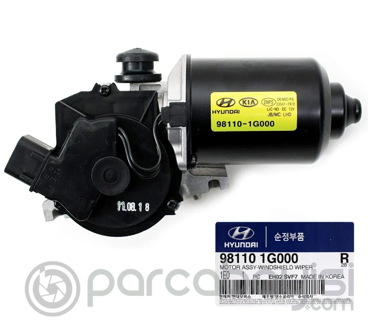 Kia Rio Cam Silecek Motoru Orjinal | 981101G000