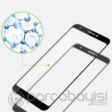 Google Pixel 3A 3D Full Kaplama Kırılmaz Cam Ekran Koruyucu