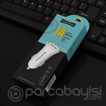 Maimi Mcc101, 1 Usb - 1a Mini Araç Şarj Başlık
