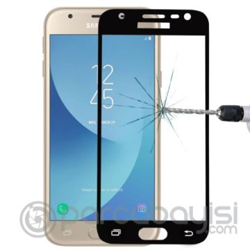 Sm Galaxy J3 Pro 2017 3D Full Kaplama Kırılmaz Cam Ekran Koruyucu