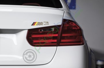 M3 3D Metal Sticker Metal Logo Amblem Büyük Boy