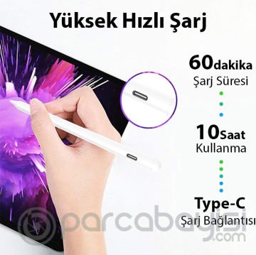 ALLY Universal Active Touch Kapasitif Stylus Tablet-Telefon Dokunmatik Kalem