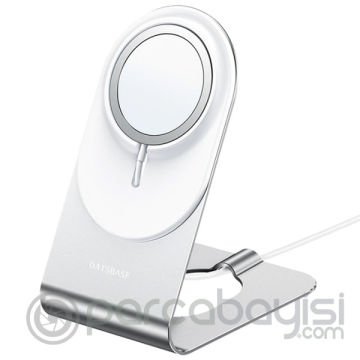 ALLY İPhone 12 Magsafe İçin Standlı Alüminyum Masa Üstü Tutucu Magsafe Stand Tutucu