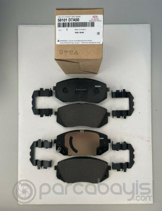 Kia Sportage Ön Fren Balata Seti Orjinal | 58101D7A50