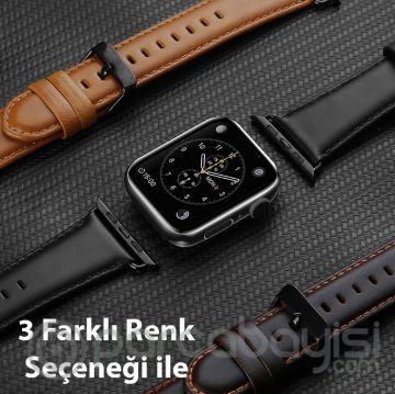 Dux Ducis Apple Watch 38-40-41MM için Business Deri Kayış Kordon