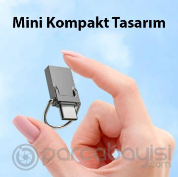 ALLY 64GB Type-c Usb Otg Flash Bellek - USB 2.0 100MB-S Flash Disk