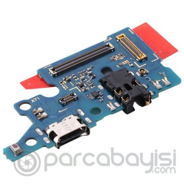 SM Galaxy A71 SM-A715F Şarj Kulaklık Soket Mikrofon Bordu