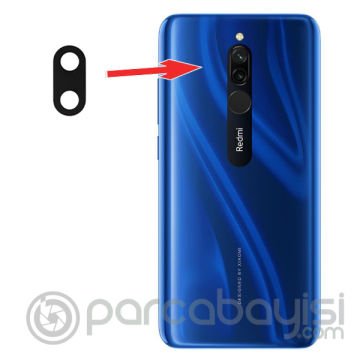 Xiaomi Redmi 8 Arka Kamera Camı Lens