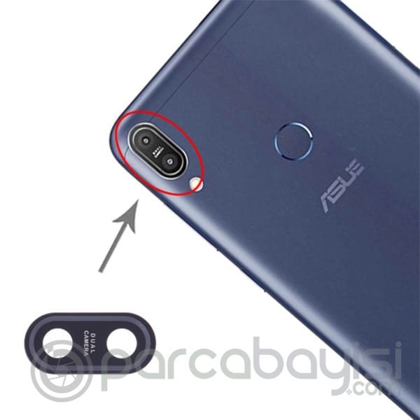 Asus Zenfone Max Pro M1 ZB601KL ZB602KL ZB555KL Arka Kamera Lens