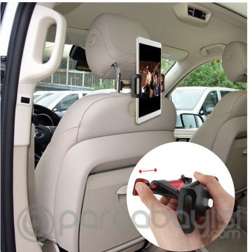 ALLY CHZ-04 Araç Arka Koltuk 12.9 İnch Kadar Tablet Telefon Tutucu