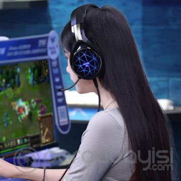 ALLY N1PRO  Profesyonel Gaming Oyuncu Kulaklığı Led Işıklı