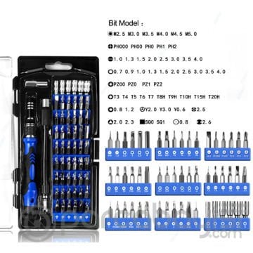 JİAFA 86in1 Profesyonel Cep Telefonu Tablet Leptop Tamir Seti Tornavida Seti