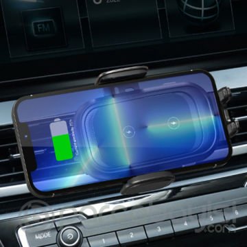 ALLY CW30 15W Hızlı Şarjlı Otomatik Araç İçi Havalandırma Telefon Tutucu