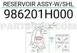 Kia Ceed Silecek Su Deposu Orjinal | 986201H000