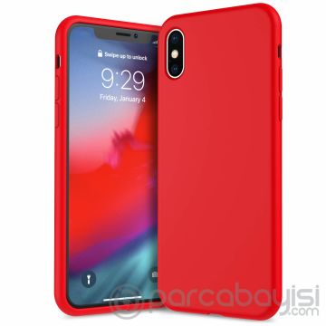 İphone X Xs Kamera Korumalı Slim Premium Silikon Kılıf