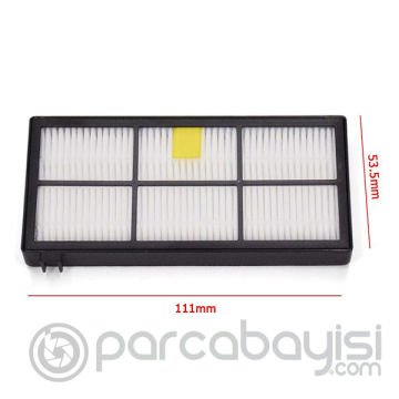 iRobot Roomba 800 870 880 900 Serisi İçin Hepa Filtre 2 Adet Set