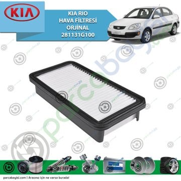 Kia Rio Hava Fıltresı Orjinal | 281131G100