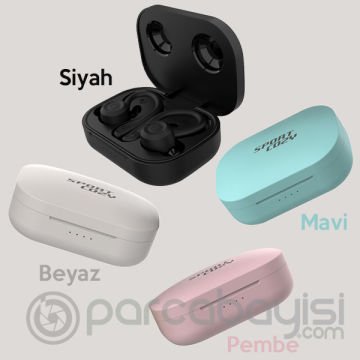 ALLY MS-T20 TWS Bluetooth 5.1 3D Stereo Spor Kablosuz Kulaklık Çift Mikrofon