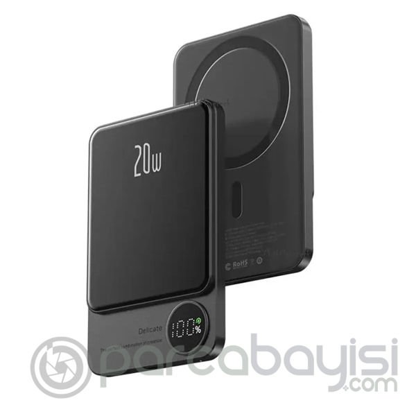 ALLY Q9 20W 5000mAh Kablosuz Magsafe Powerbank