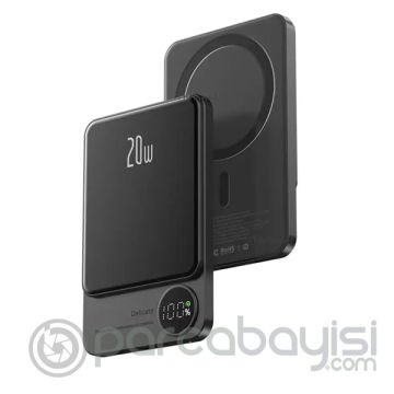 ALLY Q9 20W 5000mAh Kablosuz Magsafe Powerbank