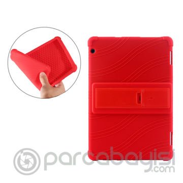 Huawei Mediapad T5,10 Standlı Silikon Kılıf