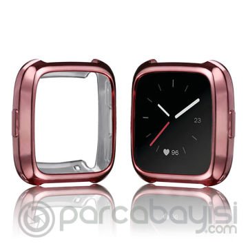 Fitbit Versa Ultra İnce Yumuşak Tpu Silikon Kılıf