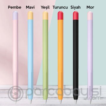 Ally Apple Pencil 2 İçin Koruyucu Kaymaz Silikon Kılıf
