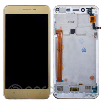 Lenovo Vibe K5 A6020 Plus Lcd Ekran Dokunmatik Çıtalı (sarı Filim)