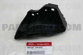 Kia Rio Ön Tampon Braketi Sağ Orjinal | 865281W200