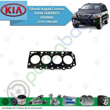 Silindir Kapak Contası B Kia Sorento Orjinal | 223114A100